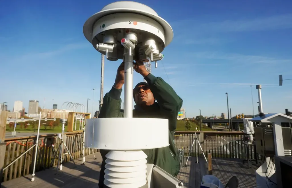 Ohio air quality monitor